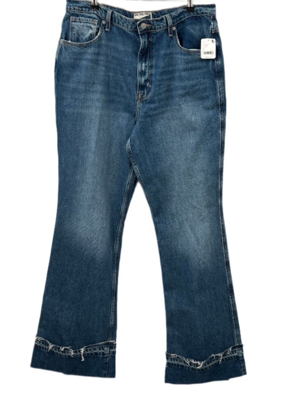 NWT Free People Mid Rise Flare Jeans - Picture 3 of 7